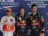 GP INDIA, 27.10.2012- Qualifiche, terzo Lewis Hamilton (GBR) McLaren Mercedes MP4-27, Sebastian Vettel (GER) Red Bull Racing RB8 pole position e secondo Mark Webber (AUS) Red Bull Racing RB8 