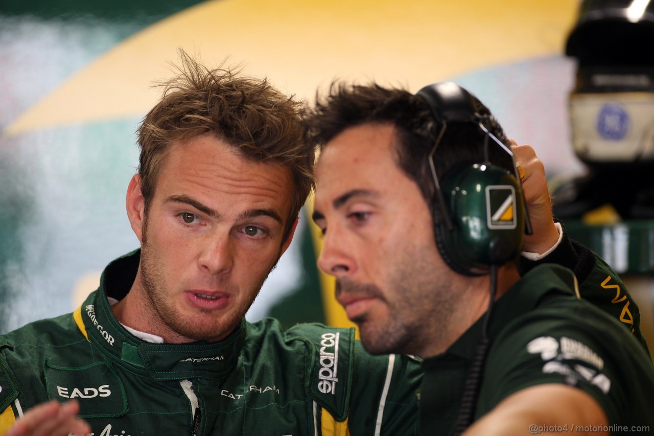 GP INDIA, 26.10.2012- Prove Libere 1, Giedo Van der Garde (NED), Test driver, Caterham F1 Team CT01