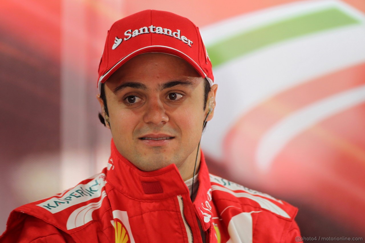 GP INDIA, 26.10.2012- Prove Libere 1, Felipe Massa (BRA) Ferrari F2012 