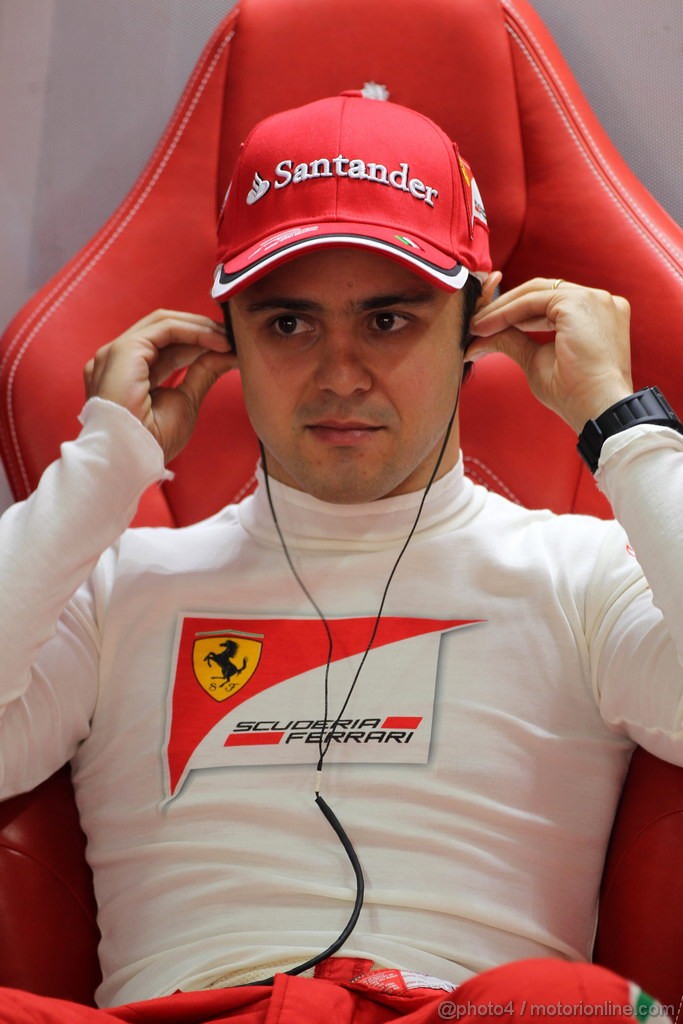 GP INDIA, 26.10.2012- Prove Libere 1, Felipe Massa (BRA) Ferrari F2012