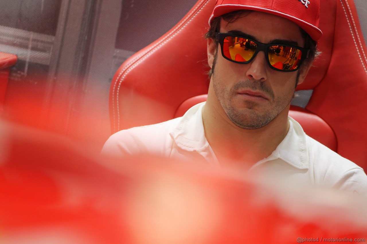 GP INDIA, 26.10.2012- Prove Libere 1, Fernando Alonso (ESP) Ferrari F2012