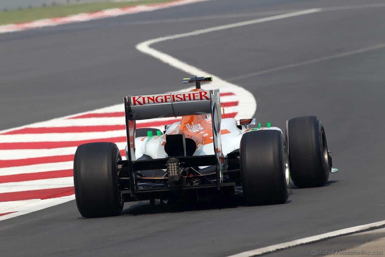 GP INDIA, 26.10.2012- Prove Libere 1, Nico Hulkenberg (GER) Sahara Force India F1 Team VJM05