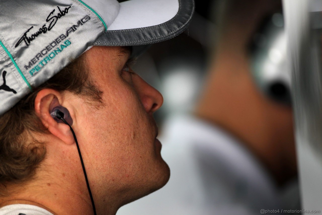 GP INDIA, 26.10.2012- Prove Libere 1, Nico Rosberg (GER) Mercedes AMG F1 W03