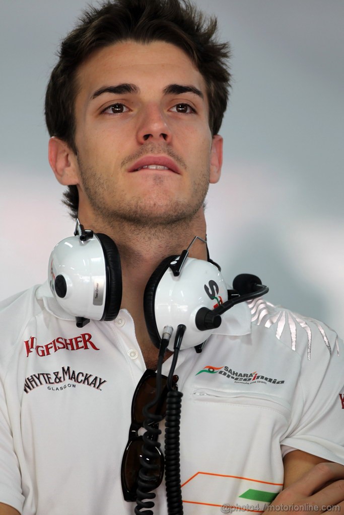 GP INDIA, 26.10.2012- Prove Libere 1, Jules Bianchi (FRA), Test Driver, Sahara Force India Formula One Team VJM05 