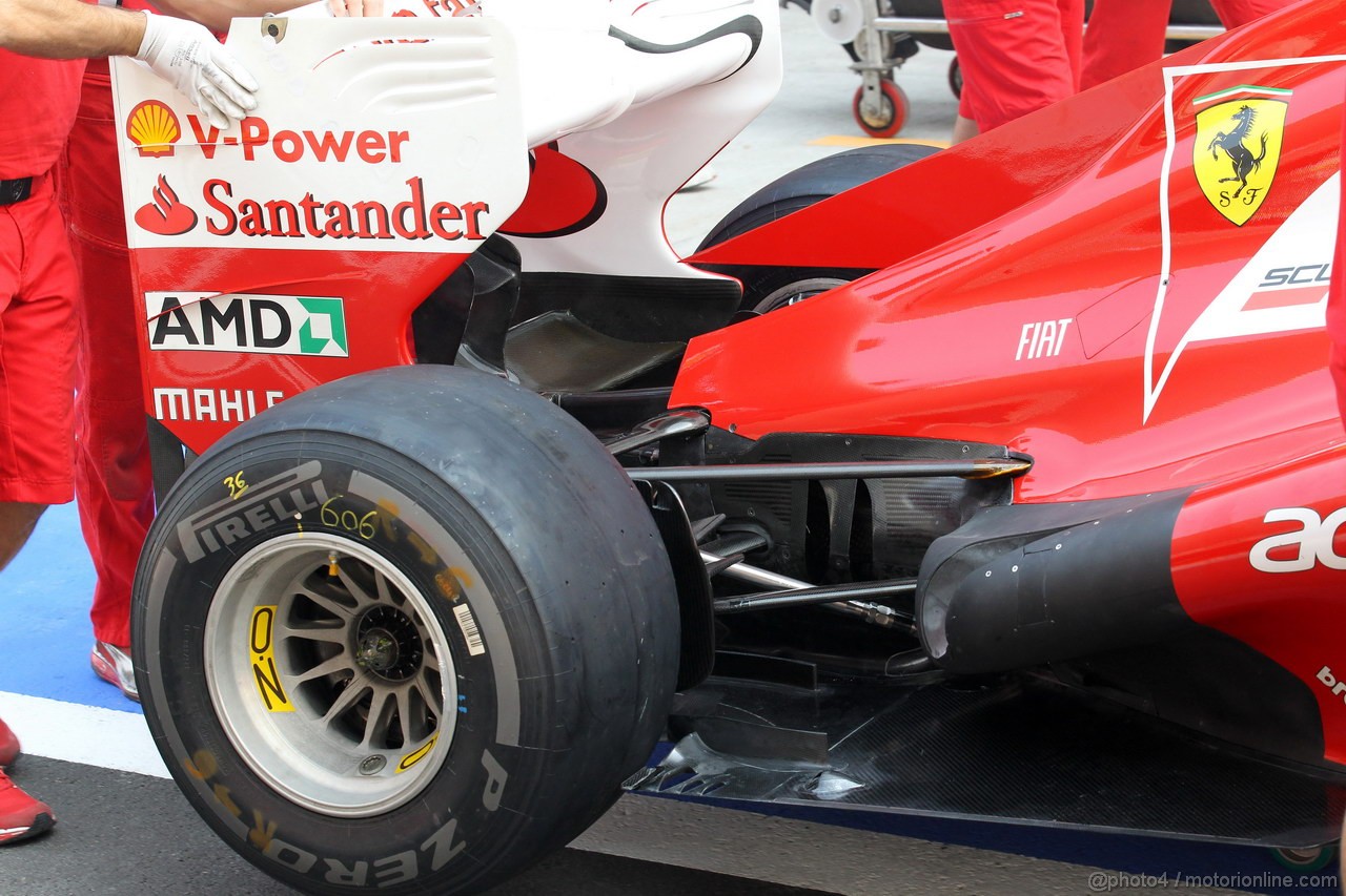 GP INDIA, 26.10.2012- Prove Libere 1, Ferrari F2012 