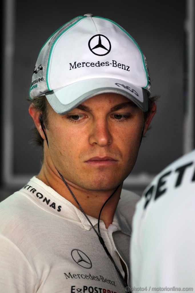 GP INDIA, 26.10.2012- Prove Libere 1, Nico Rosberg (GER) Mercedes AMG F1 W03 