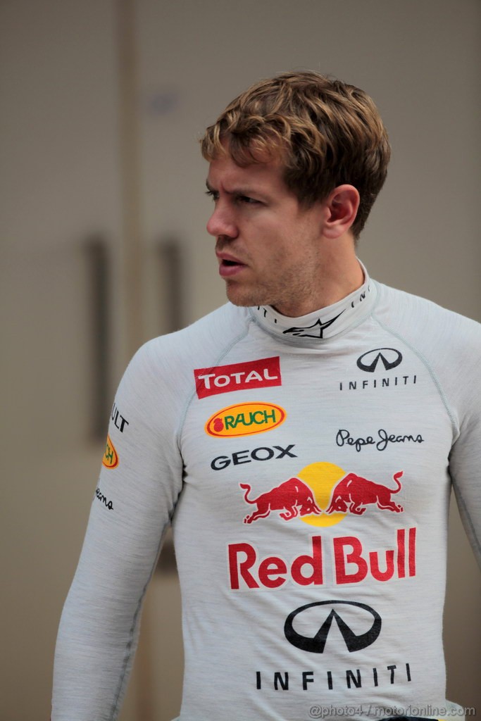 GP INDIA, 26.10.2012- Prove Libere 2, Sebastian Vettel (GER) Red Bull Racing RB8