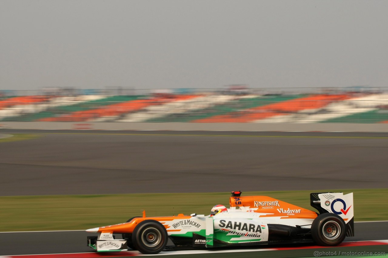 GP INDIA, 26.10.2012- Prove Libere 2, Nico Hulkenberg (GER) Sahara Force India F1 Team VJM05 