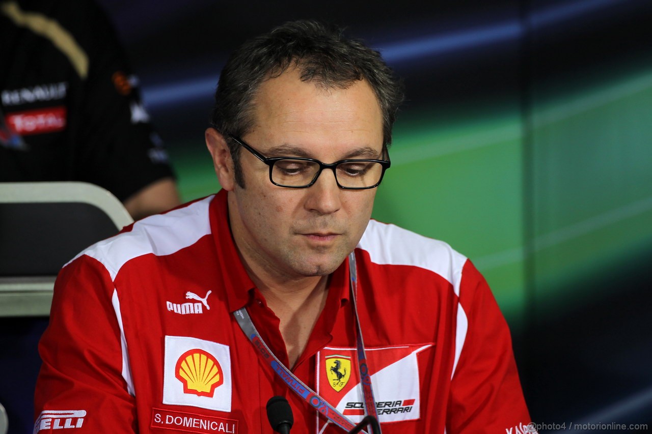 GP INDIA, 26.10.2012- Conferenza Stampa, Stefano Domenicali (ITA), Team Principal