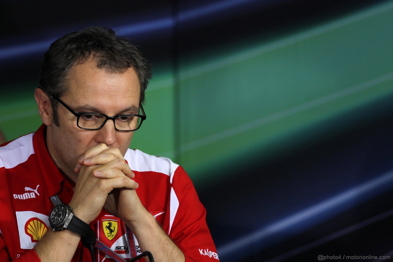 GP INDIA, 26.10.2012- Conferenza Stampa, Stefano Domenicali (ITA), Team Principal 