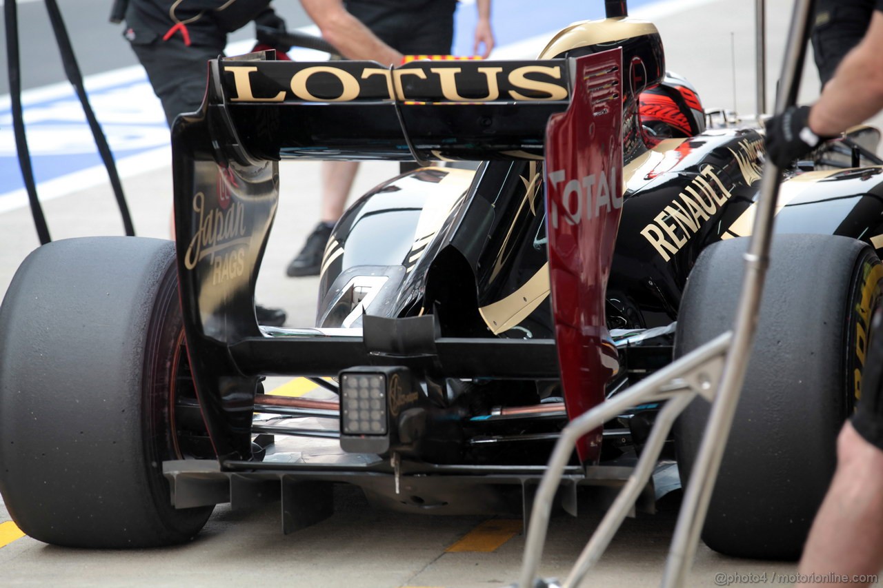 GP INDIA, 26.10.2012- Prove Libere 2, Kimi Raikkonen (FIN) Lotus F1 Team E20 
