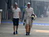 GP INDIA, 26.10.2012- Free Practice 1, Dani Clos (ESP), HRT Formula 1 Team F112  e Pedro de la Rosa (ESP) HRT Formula 1 Team F112 