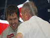 GP INDIA, 26.10.2012- Free Practice 1, Sebastian Vettel (GER) Red Bull Racing RB8 e Helmut Marko (AUT), Red Bull Racing, Red Bull Advisor
