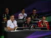 GP INDIA, 26.10.2012- Conferenza Stampa, Martin Whitmarsh (GBR), Chief Executive Officer Mclaren, Christian Horner (GBR), Red Bull Racing, Sporting Director e Stefano Domenicali (ITA), Team Principal