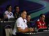 GP INDIA, 26.10.2012- Conferenza Stampa, Martin Whitmarsh (GBR), Chief Executive Officer Mclaren, Christian Horner (GBR), Red Bull Racing, Sporting Director e Stefano Domenicali (ITA), Team Principal, Monisha Kaltenborn (AUT), CEO e Team Principal, Sauber F1 Team e Eric Boullier (FRA), Team Manager, Lotus F1 Team 