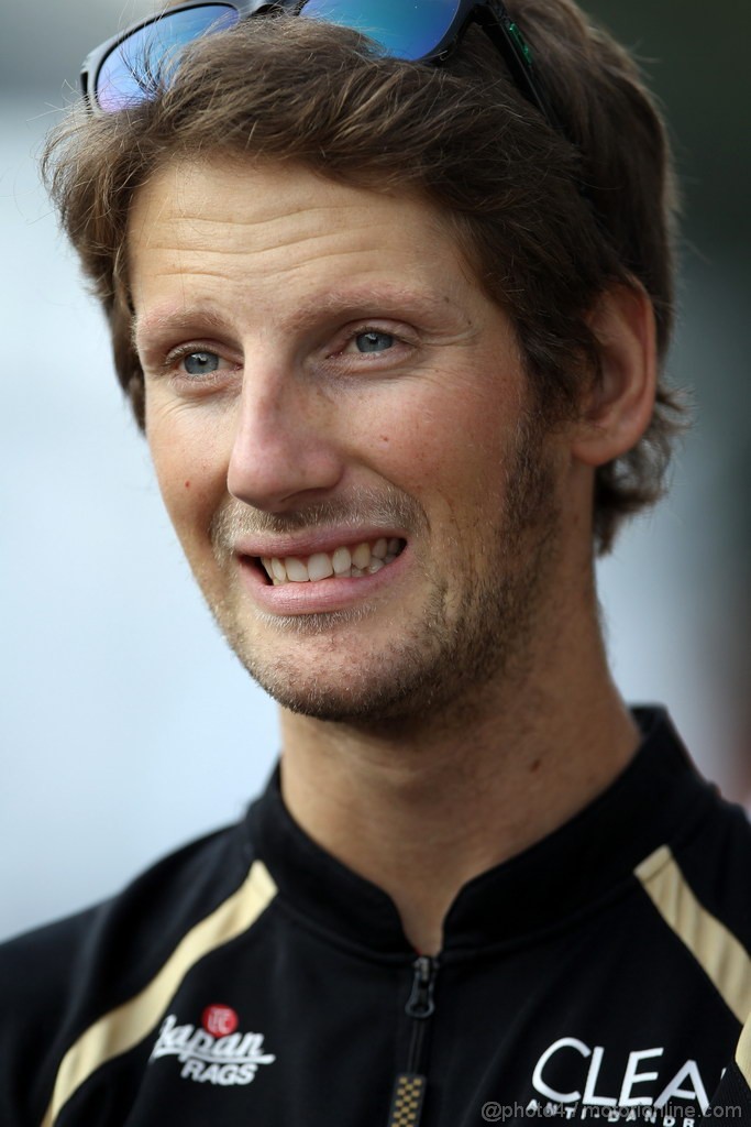 GP ITALIA, 09.09.2012- Romain Grosjean (FRA) Lotus F1 Team E20 