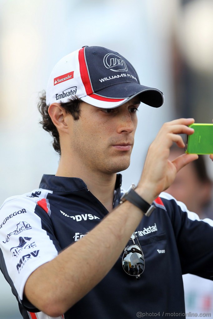 GP ITALIA, 09.09.2012- Bruno Senna (BRA) Williams F1 Team FW34 