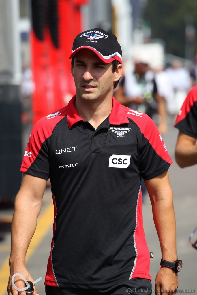 GP ITALIA, 09.09.2012- Timo Glock (GER) Marussia F1 Team MR01 