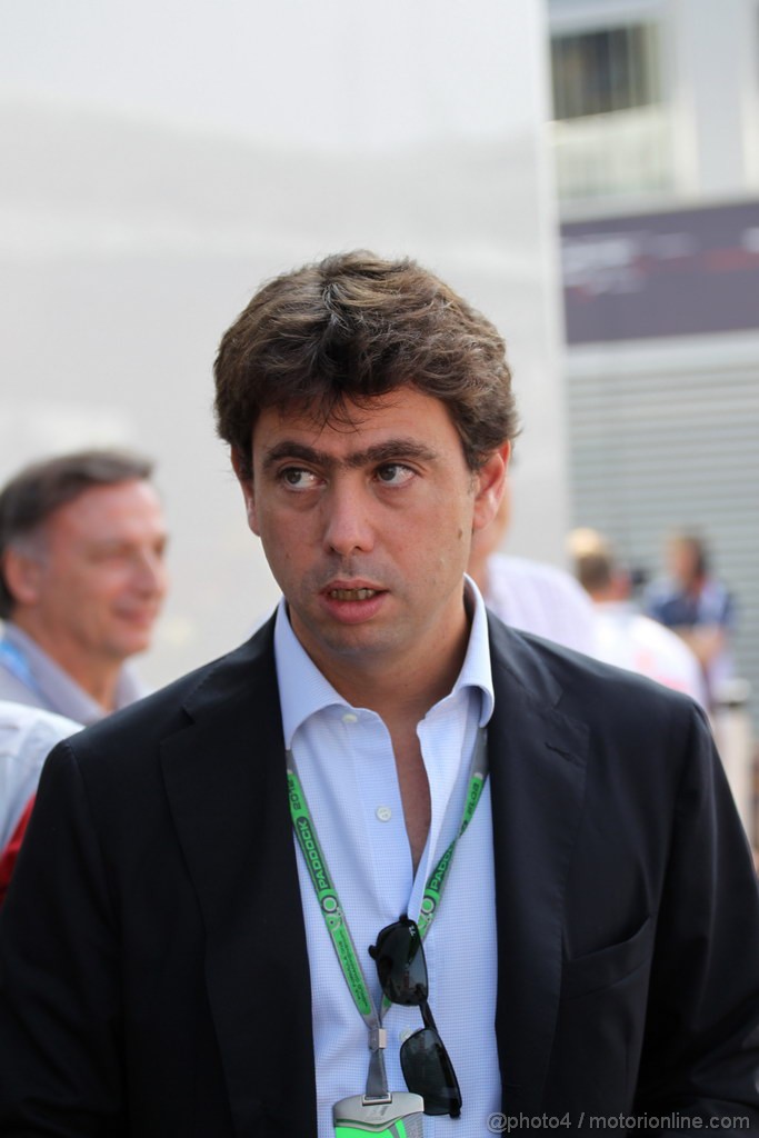 GP ITALIA, 09.09.2012- Andrea Agnelli (ITA), Juventus President