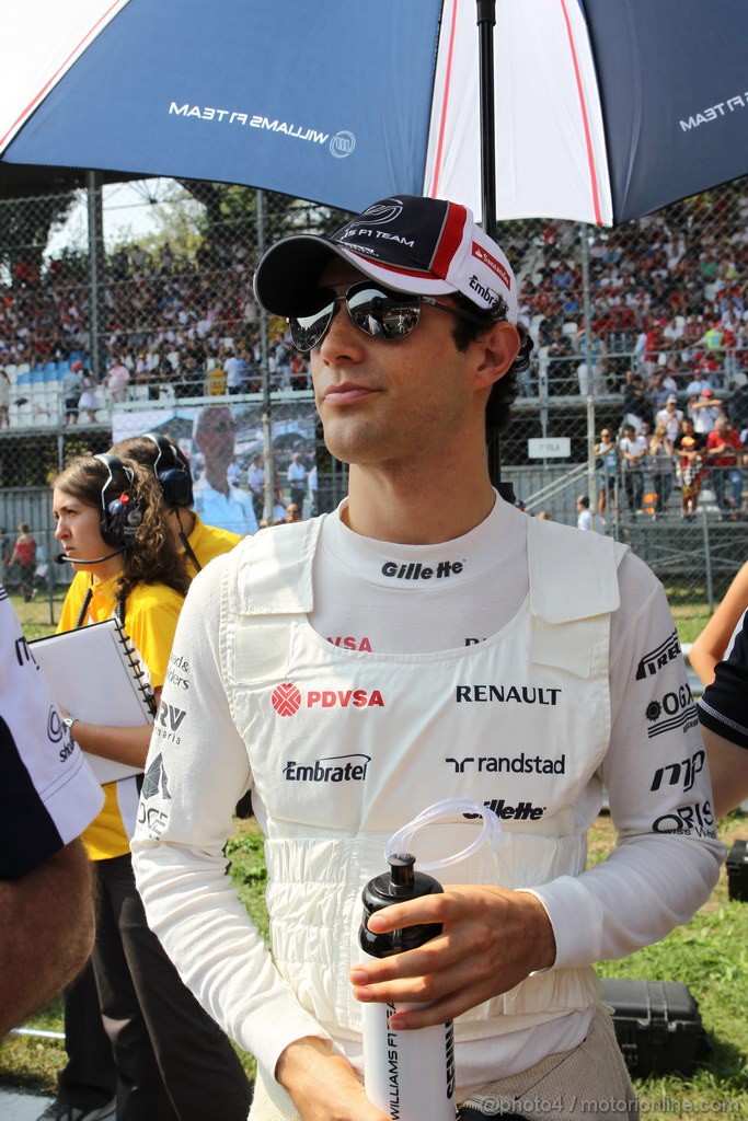 GP ITALIA, 09.09.2012- Gara,  Bruno Senna (BRA) Williams F1 Team FW34 