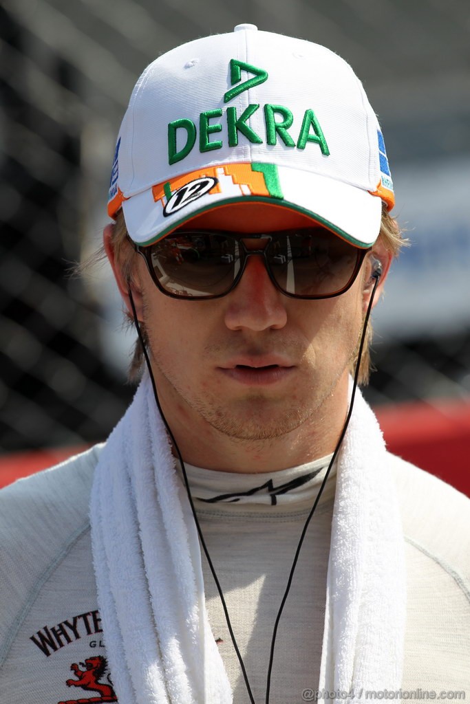 GP ITALIA, 09.09.2012- Gara,  Nico Hulkenberg (GER) Sahara Force India F1 Team VJM05 