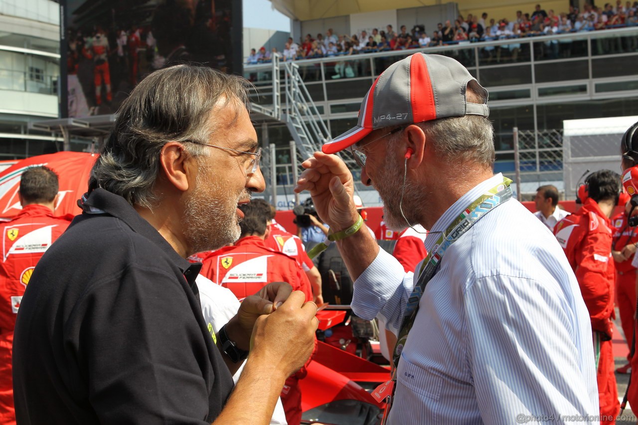 GP ITALIA, 09.09.2012- Gara,   Sergio Marchionne (ITA), Ceo Fiat 