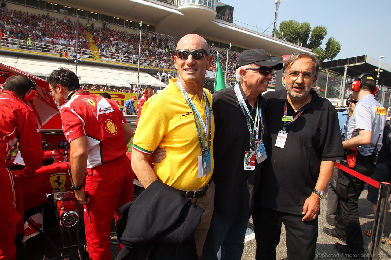 GP ITALIA, 09.09.2012- Gara,  Sergio Marchionne (ITA), Ceo Fiat 