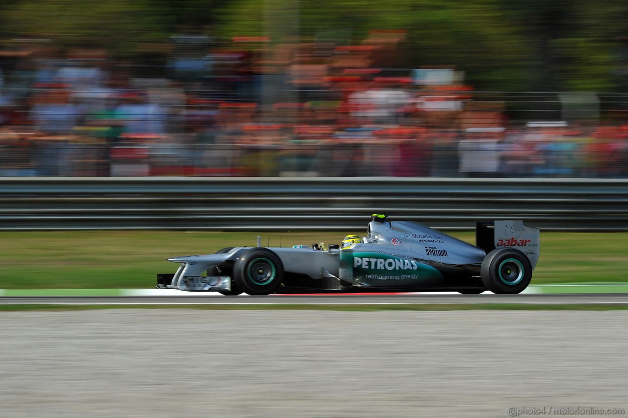 GP ITALIA, 09.09.2012- Gara, Nico Rosberg (GER) Mercedes AMG F1 W03 