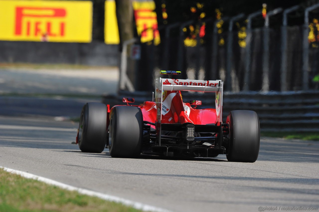 GP ITALIA, 09.09.2012- Gara, Felipe Massa (BRA) Ferrari F2012 