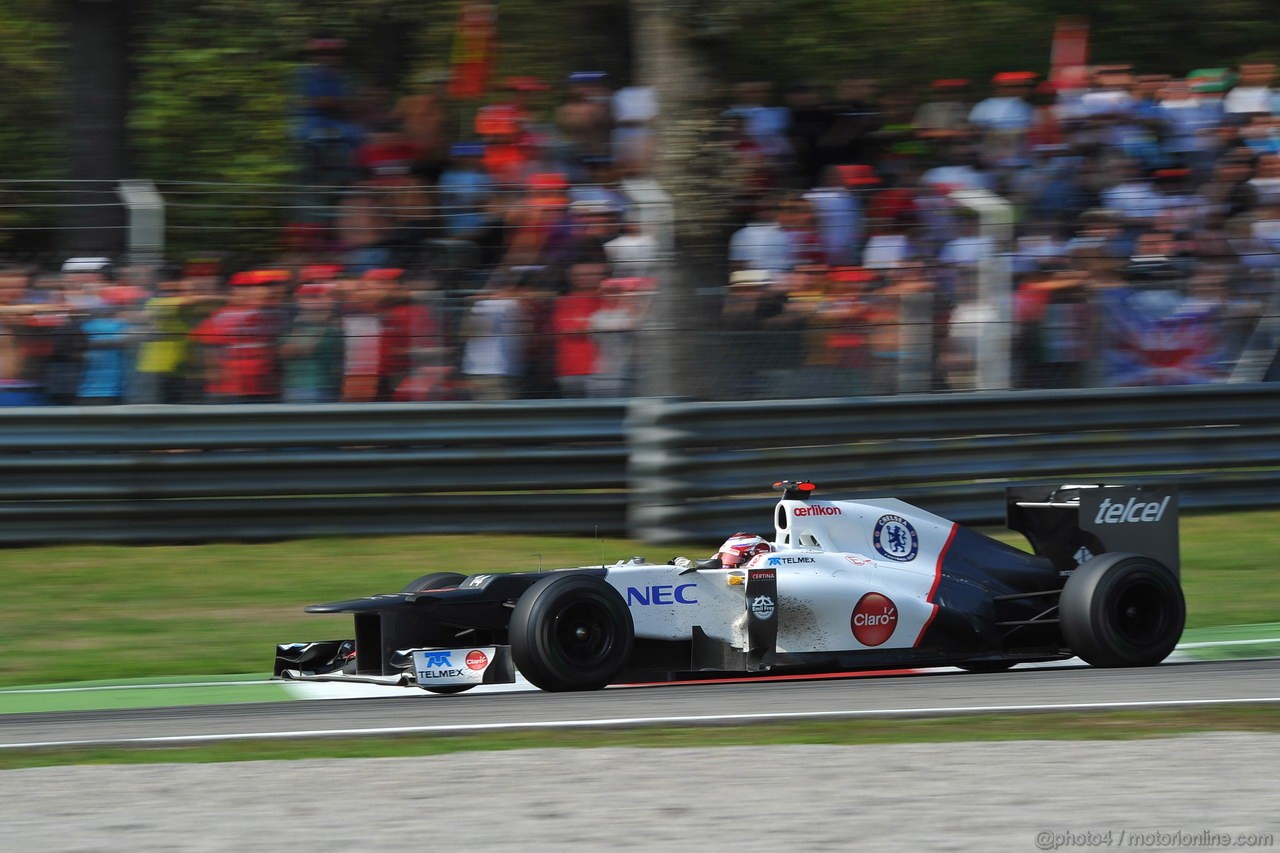 GP ITALIA, 09.09.2012- Gara, Kamui Kobayashi (JAP) Sauber F1 Team C31 