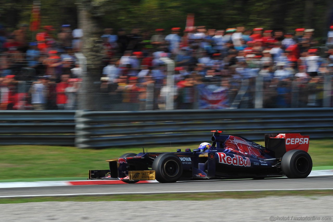 GP ITALIA, 09.09.2012- Gara, Daniel Ricciardo (AUS) Scuderia Toro Rosso STR7 