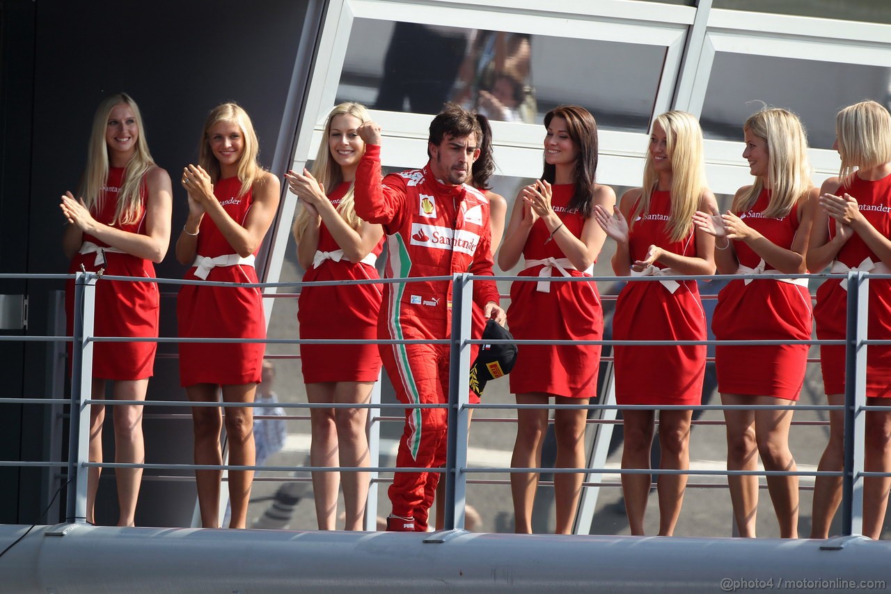 GP ITALIA, 09.09.2012- Gara, terzo Fernando Alonso (ESP) Ferrari F2012