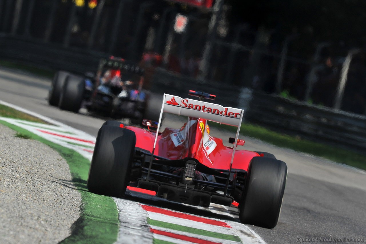 GP ITALIA, 09.09.2012- Gara, Fernando Alonso (ESP) Ferrari F2012 