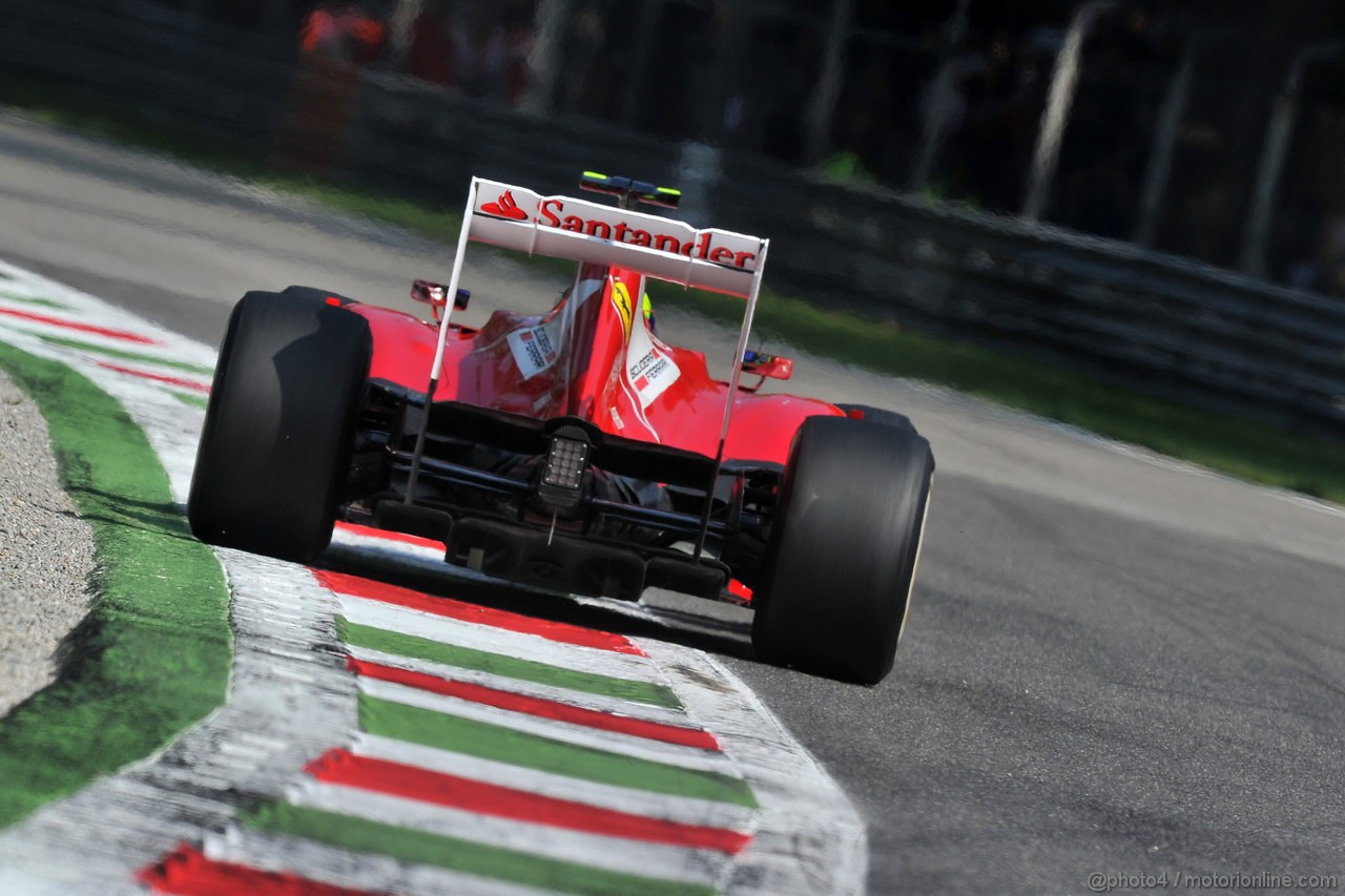 GP ITALIA, 09.09.2012- Gara, Felipe Massa (BRA) Ferrari F2012 