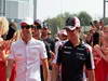 GP ITALIA, 09.09.2012- Pedro de la Rosa (ESP) HRT Formula 1 Team F112 e Bruno Senna (BRA) Williams F1 Team FW34 