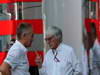 GP ITALIA, 09.09.2012- Martin Whitmarsh (GBR), Chief Executive Officer Mclaren e Bernie Ecclestone (GBR), President e CEO of Formula One Management  