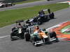 GP ITALIA, 09.09.2012- Gara,  Nico Hulkenberg (GER) Sahara Force India F1 Team VJM05 davanti a Heikki Kovalainen (FIN) Caterham F1 Team CT01 