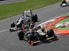 GP ITALIA, 09.09.2012- Gara,  Kimi Raikkonen (FIN) Lotus F1 Team E20 davanti a Kamui Kobayashi (JAP) Sauber F1 Team C31 