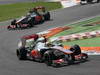 GP ITALIA, 09.09.2012- Gara,  Lewis Hamilton (GBR) McLaren Mercedes MP4-27 davanti a Jenson Button (GBR) McLaren Mercedes MP4-27 