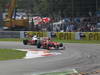 GP ITALIA, 09.09.2012- Gara,  Felipe Massa (BRA) Ferrari F2012 e Jenson Button (GBR) McLaren Mercedes MP4-27