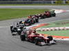 GP ITALIA, 09.09.2012- Gara,  Felipe Massa (BRA) Ferrari F2012 davanti a Bruno Senna (BRA) Williams F1 Team FW34 