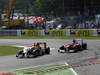 GP ITALIA, 09.09.2012- Gara,  Sebastian Vettel (GER) Red Bull Racing RB8 davanti a Fernando Alonso (ESP) Ferrari F2012 