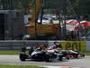 GP ITALIA, 09.09.2012- Gara,  Bruno Senna (BRA) Williams F1 Team FW34 e Narain Karthikeyan (IND) HRT Formula 1 Team F112 