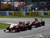 GP ITALIA, 09.09.2012- Gara,  Fernando Alonso (ESP) Ferrari F2012 davanti a Felipe Massa (BRA) Ferrari F2012 