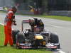 GP ITALIA, 09.09.2012- Gara,  Sebastian Vettel (GER) Red Bull Racing RB8 retires from the race