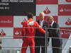 GP ITALIA, 09.09.2012- Gara,  terzo Fernando Alonso (ESP) Ferrari F2012 e Dr. Angelo Sticchi Damiani (ITA) Aci Csai President 