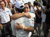 GP ITALIA, 09.09.2012- Gara, Festeggiamenti, secondo Sergio Prez (MEX) Sauber F1 Team C31 with Monisha Kaltenborn (AUT), Chief Executive Officer, Sauber F1 Team 