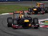 GP ITALIA, 09.09.2012- Gara, Sebastian Vettel (GER) Red Bull Racing RB8 davanti a Mark Webber (AUS) Red Bull Racing RB8 