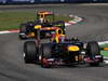 GP ITALIA, 09.09.2012- Gara, Mark Webber (AUS) Red Bull Racing RB8 davanti a Sebastian Vettel (GER) Red Bull Racing RB8 