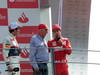 GP ITALIA, 09.09.2012- Gara, secondo Sergio Prez (MEX) Sauber F1 Team C31, Nikki Lauda (AU) e terzo Fernando Alonso (ESP) Ferrari F2012 